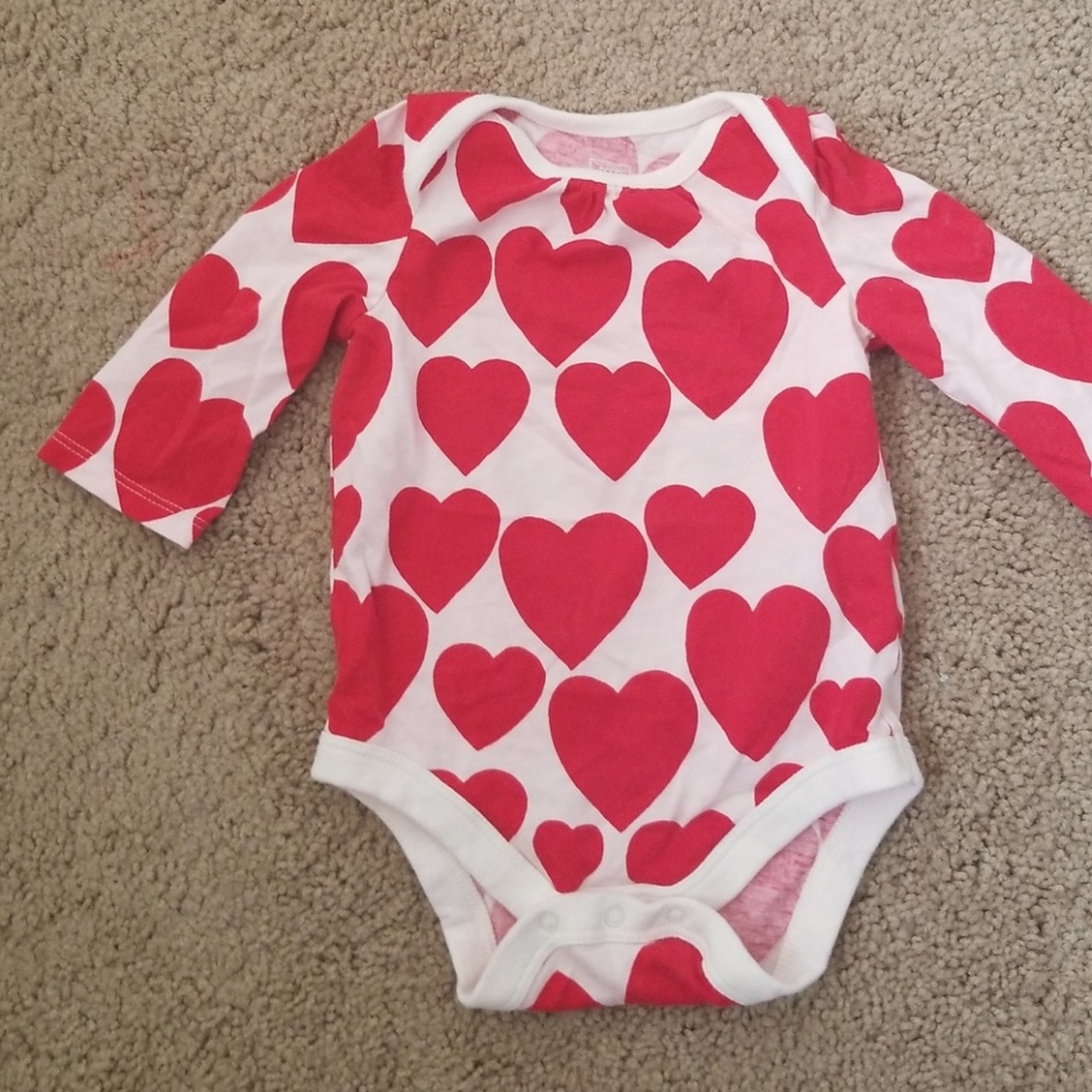 Heart onesie